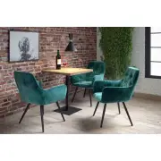 Krzesło tapicerowane zielony HR-058